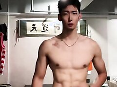 Str8 Asian Hunk show off - video 5