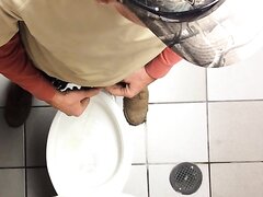 pissing video of men in public toilet 2