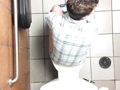 pissing video of men in public toilet 3