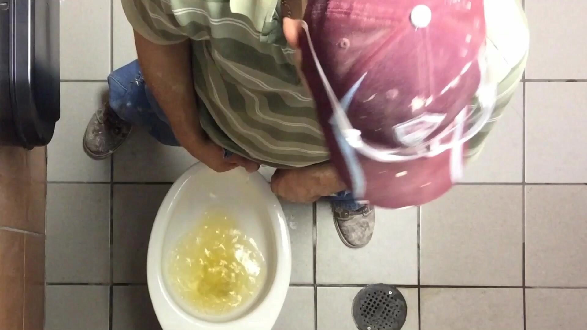 pissing video of men in public toilet 7