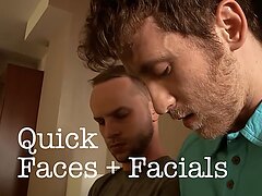 FACES + FACIALS compilation: 48 men get [SUCK]ed
