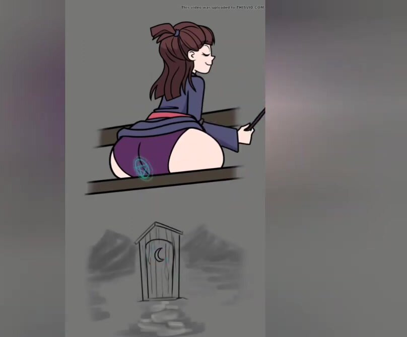 girl shit pants animation