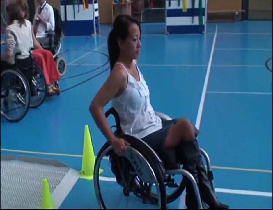 para wheelchair sports event
