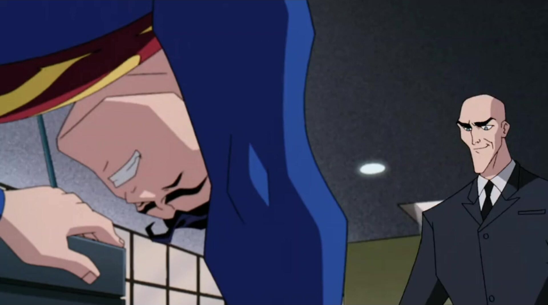 Lex Luthor dominates Superman