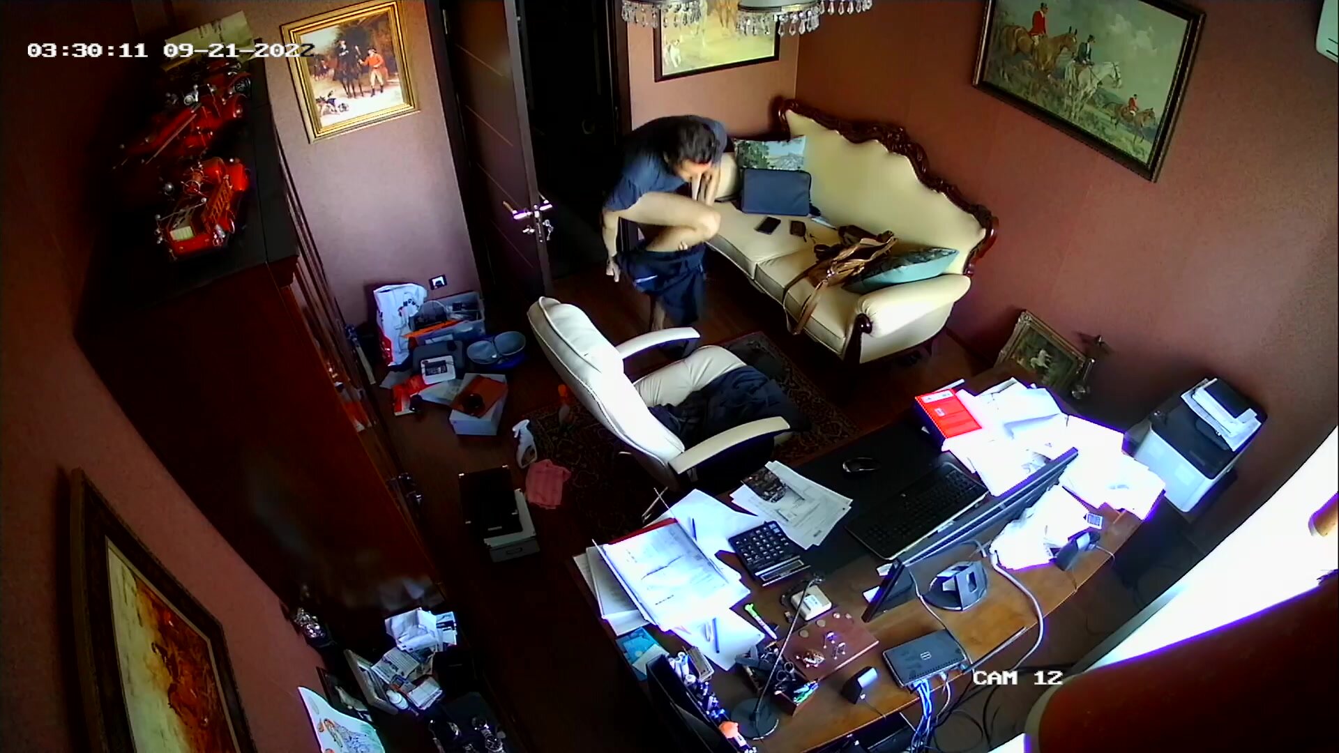 Ip CAM daddy changing