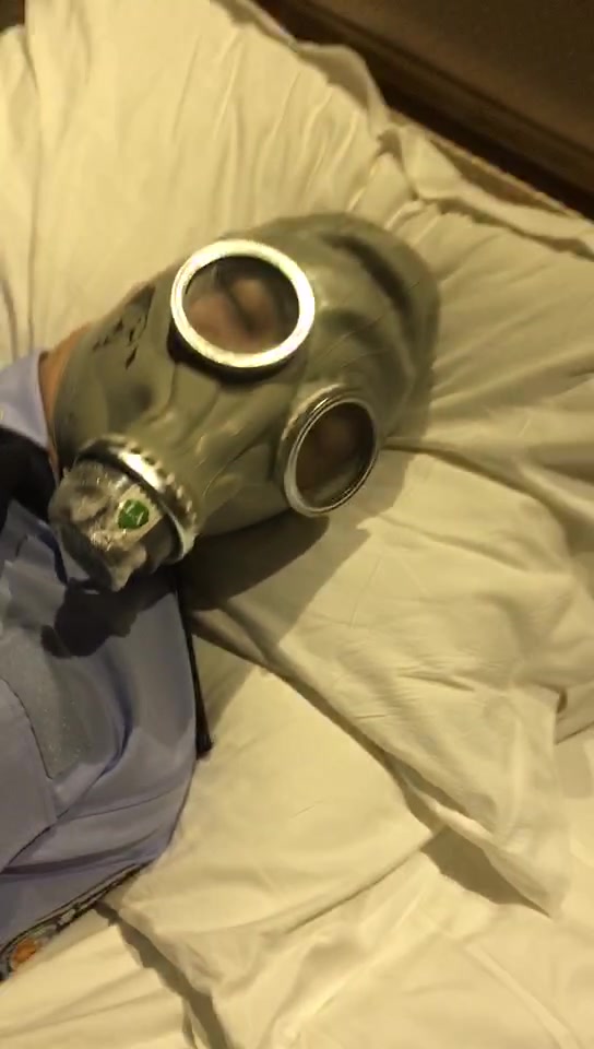 gask mask unability to breath