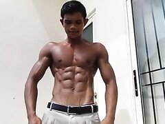 Muscular Asian Man