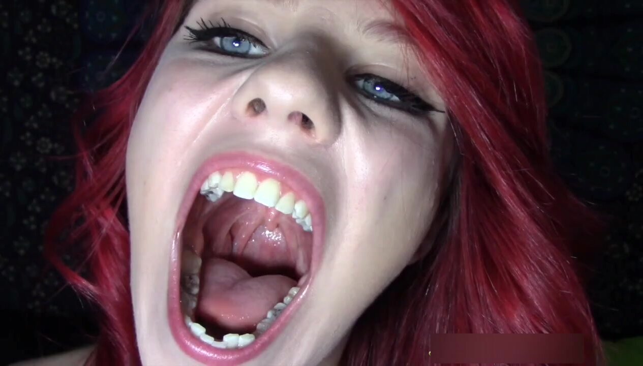 Cute Redhead Shows you her mouth, throat and uvula #2