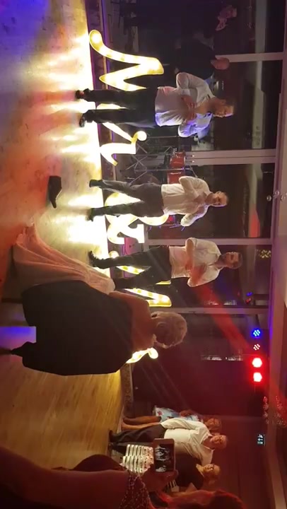 Full Monty at wedding