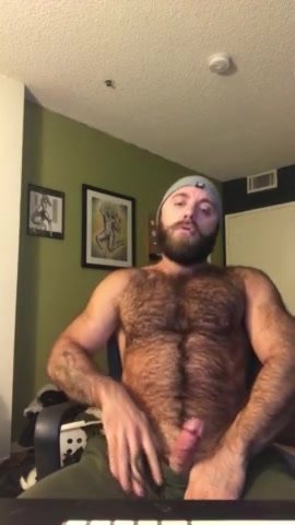 hairy with joggers