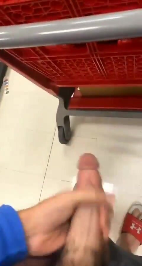 Middle Eastern HUNK Whips Out His DICK At *TARGET*!