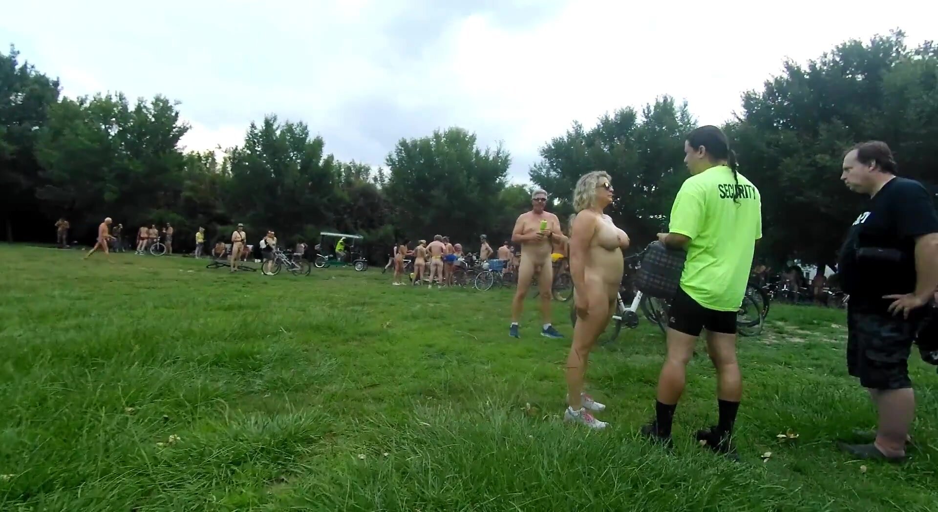 naked public bike ride