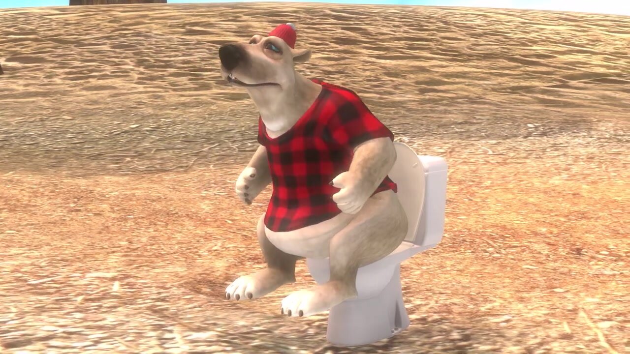 Pooping Animation 7