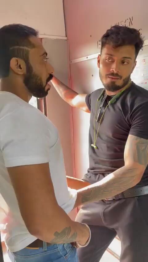 Romance in train