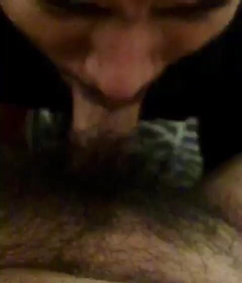 Fat mexican gagging on white cock