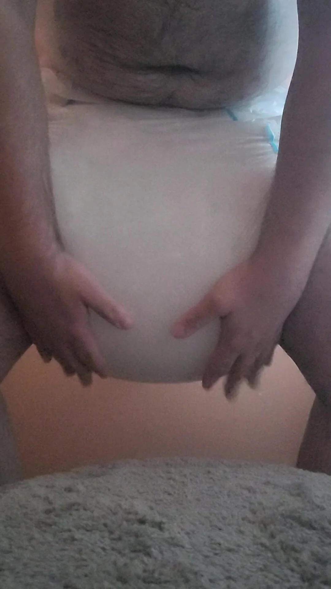 Shower+Trest=One BLOATED Diaper - ThisVid.com