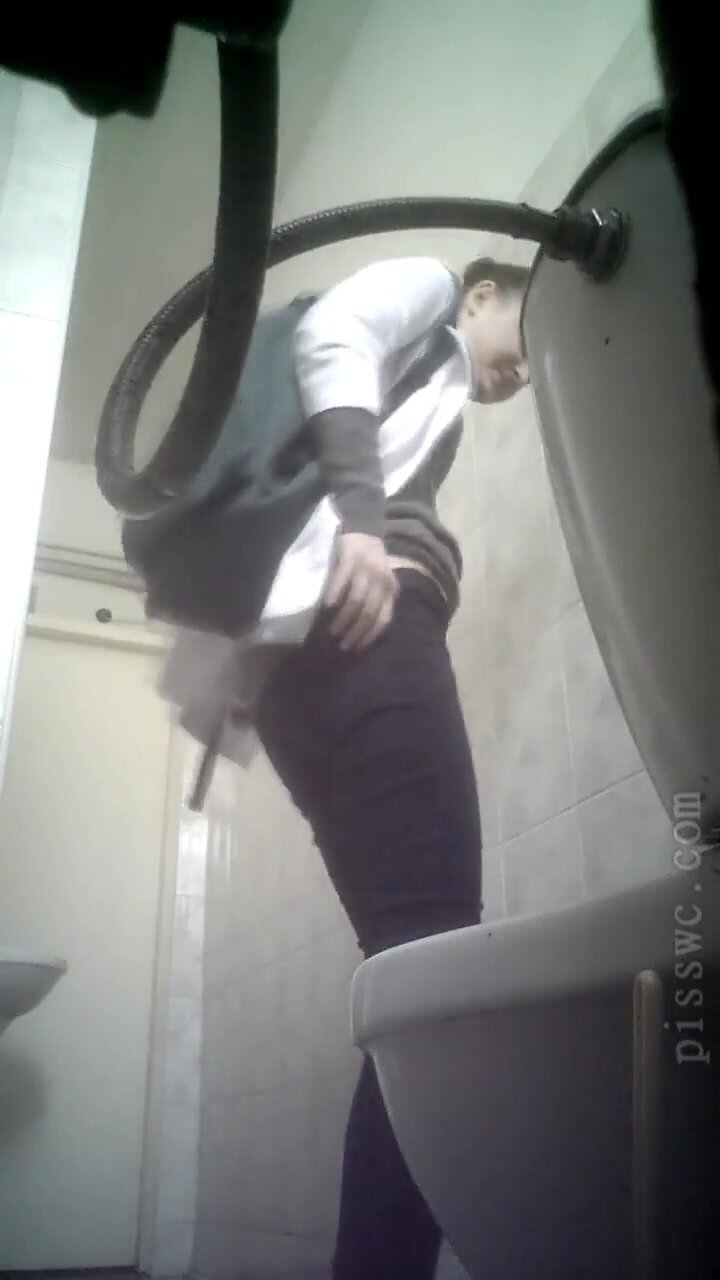 Beautiful Russian woman wc spy pee 370
