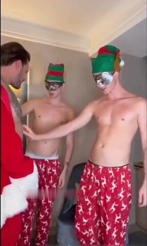 holidays cums early