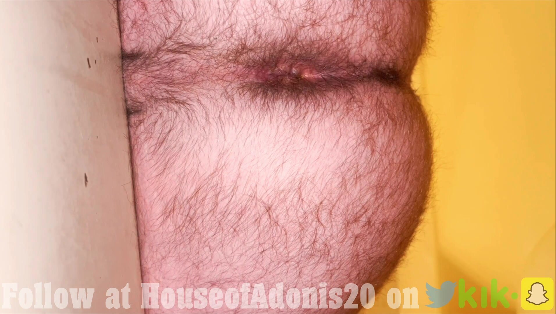 Hairy Asshole Close-Up Farts w/ Burps