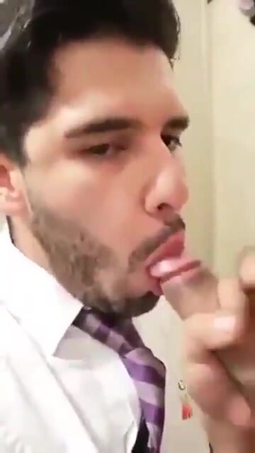 Doctor cock sucker giving a milk mouth
