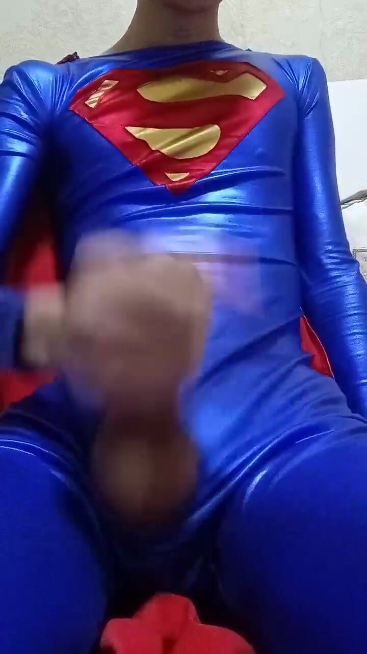 Chinese Superman jerk off