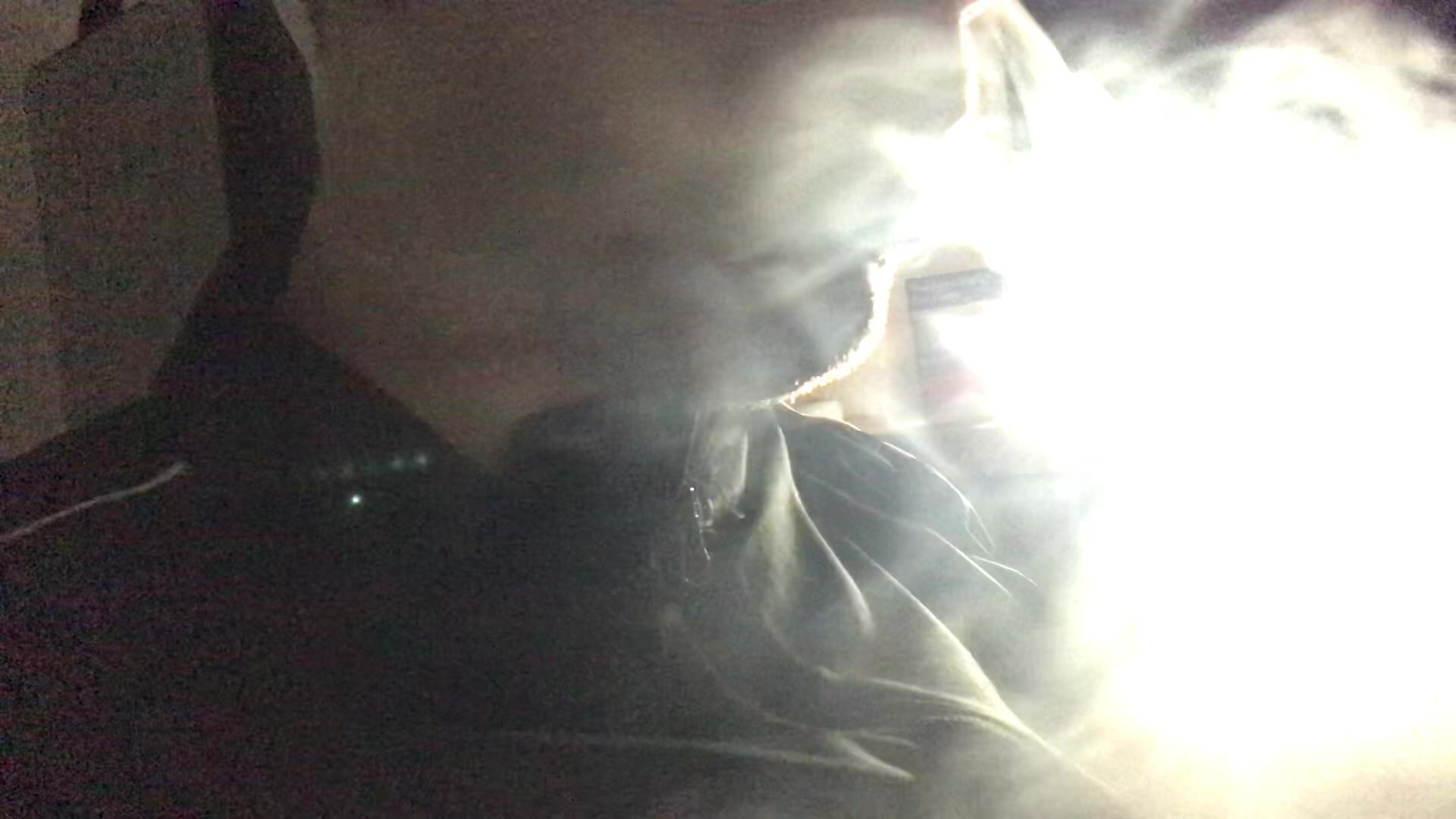 Smoking at night - video 2