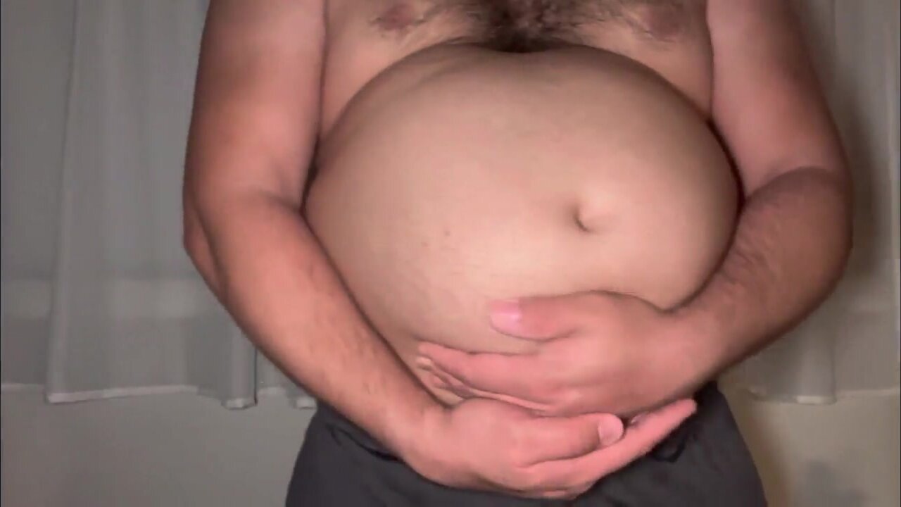That big belly needs a huge hug!
