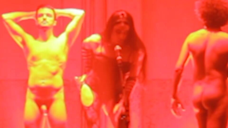 nude on stage - video 3