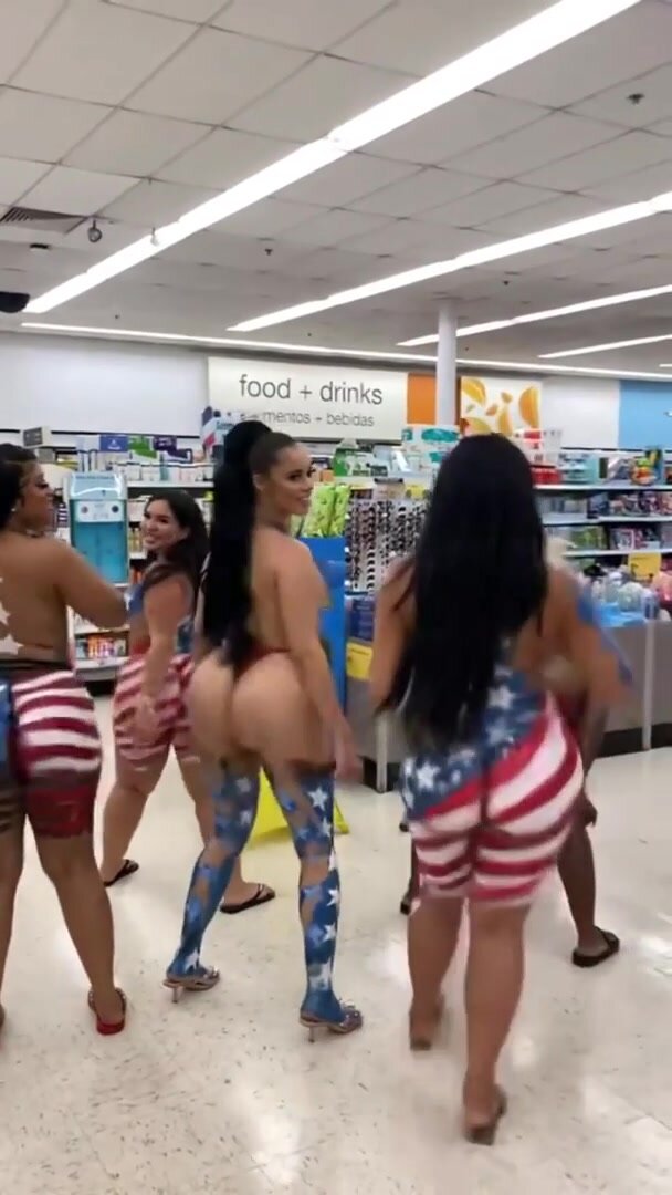 Ass Clapping at Walgreens
