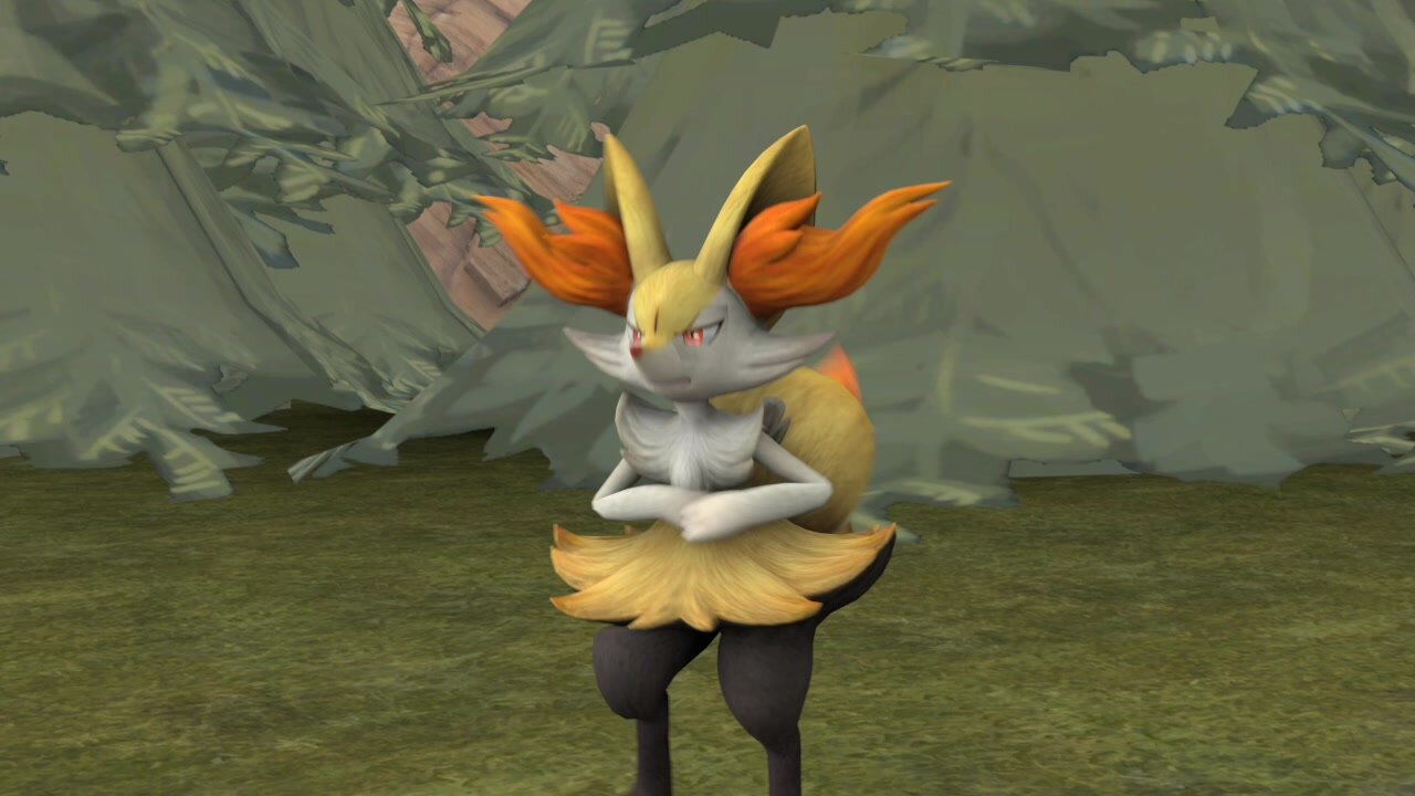 Braixen farts on you