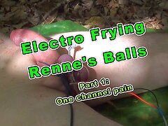 Electro Testicle Fry for slave Renne Part1