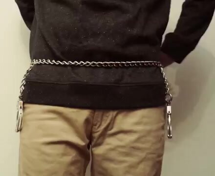 belly chain with handcuffs