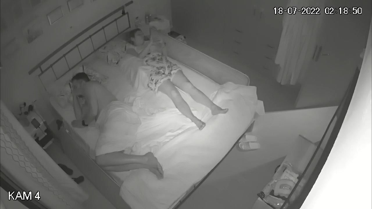 Masturbating while husband sleeps