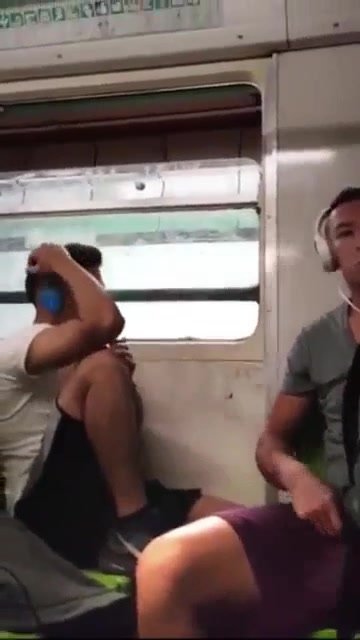 Subway groping