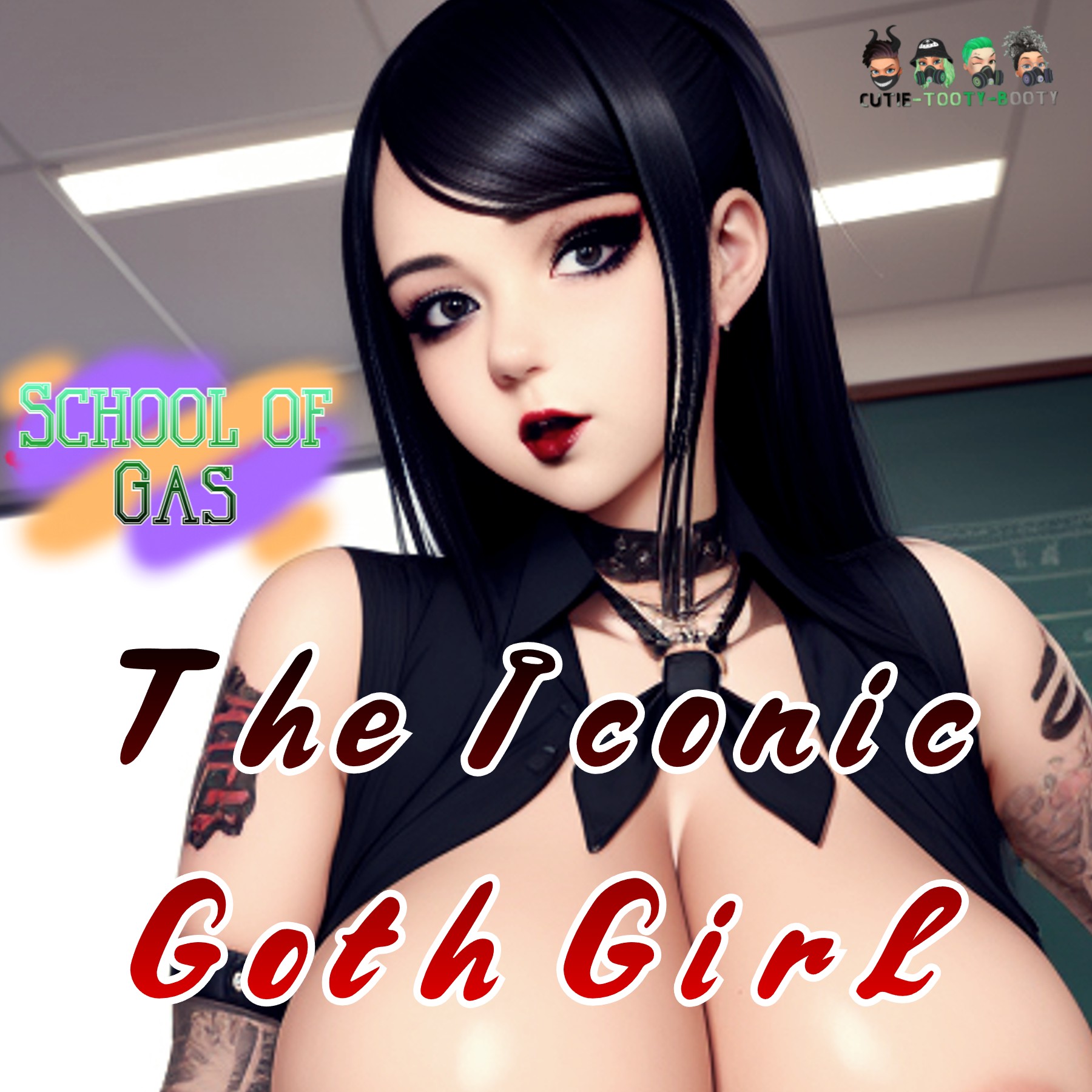 School of Gas: The Iconic Goth Girl