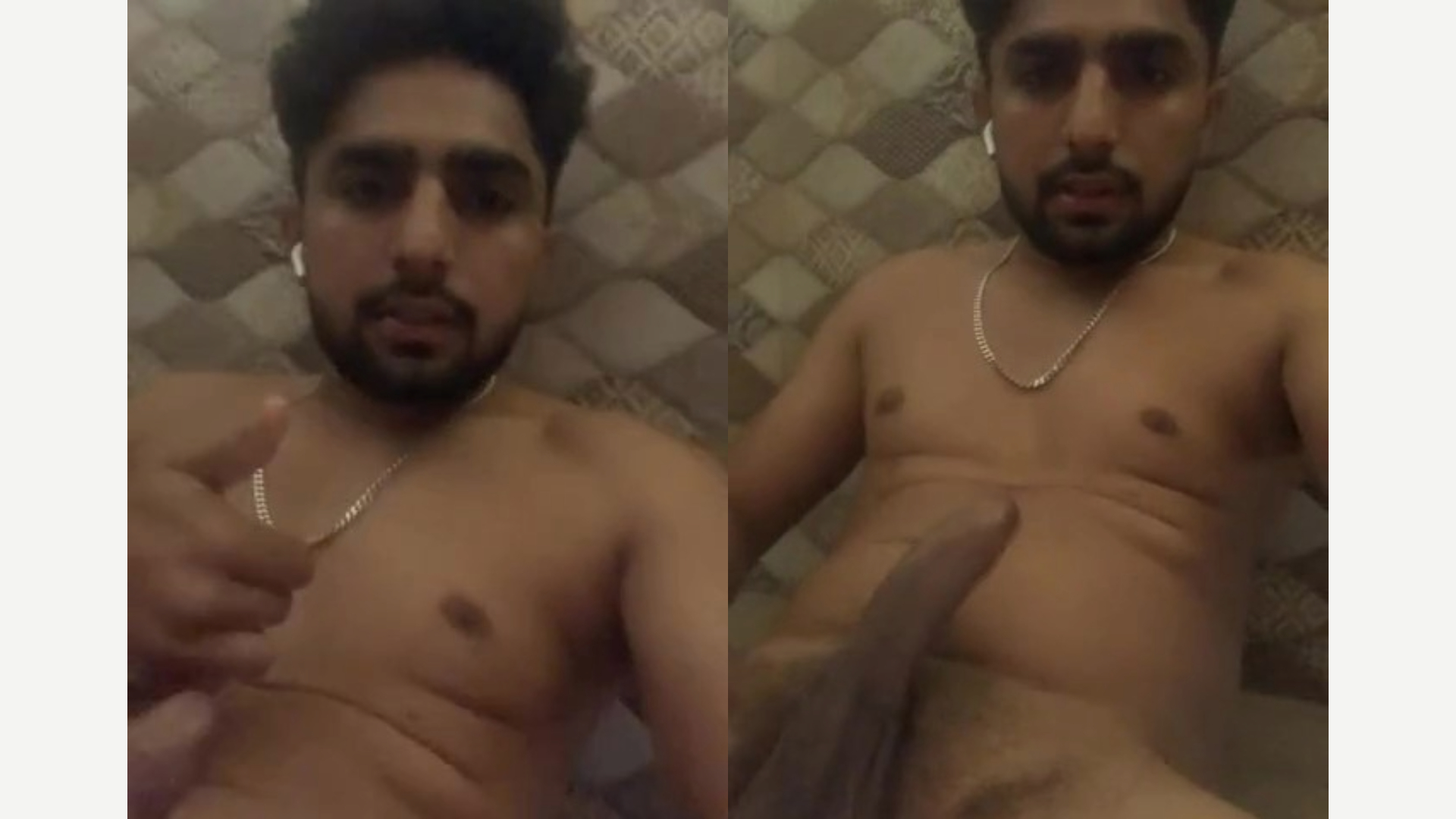 Hot indian model jerking off on video call