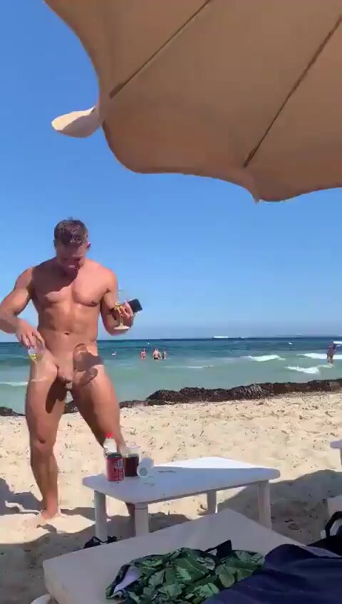 sun sand and cock