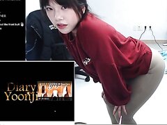 Hot Korean girl fart and burp - video 2