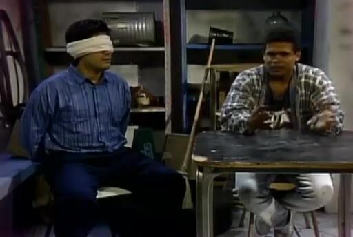 Blindfolded actor - video 3