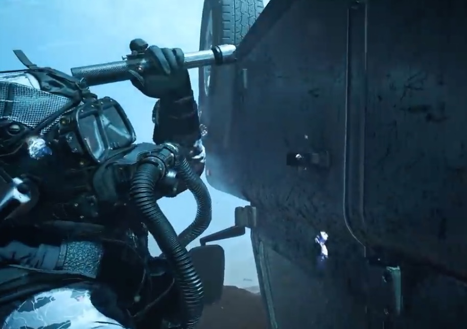 Heavy Gear Soldiers Underwater Rescue [animated]