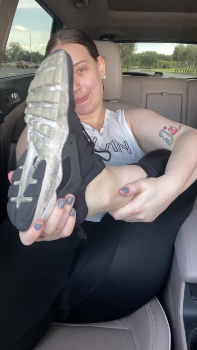 Sexy sweaty feet