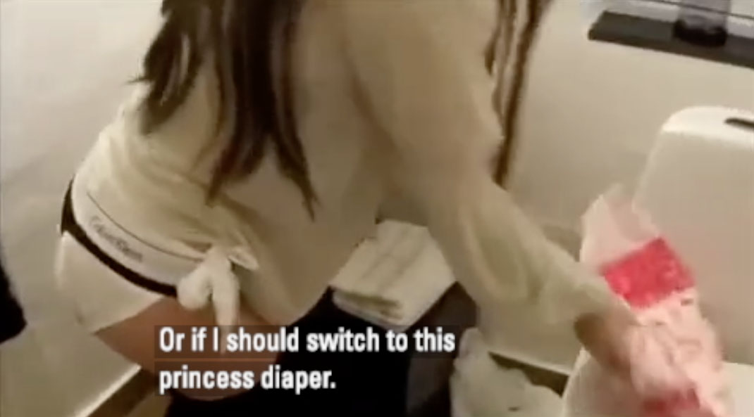 Danish diaper girl - WITH SUBTITLES