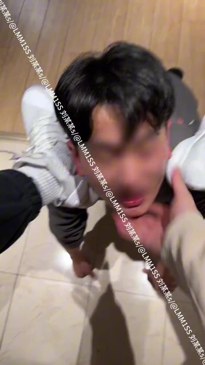 face slapping by a dominant master - video 2