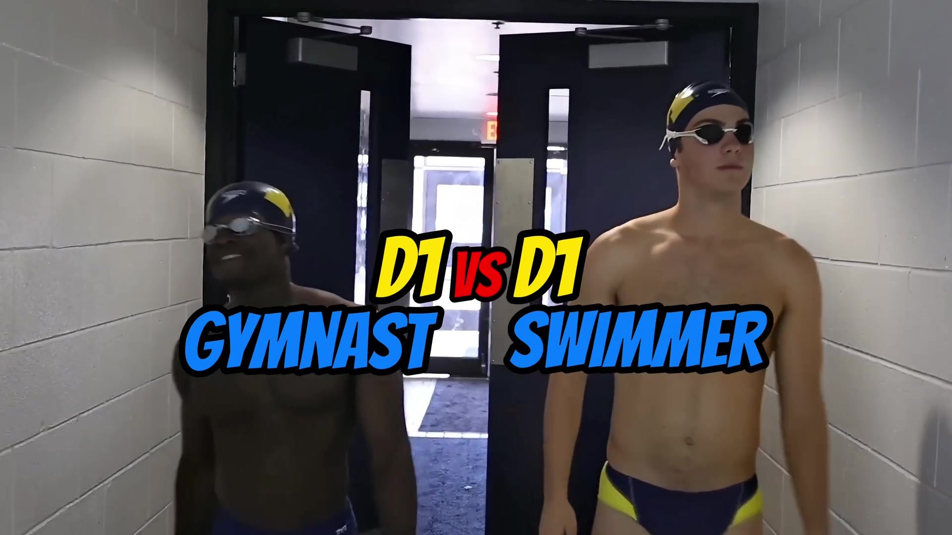 D1 Gymnast vs D1 Swimmer (SFW)