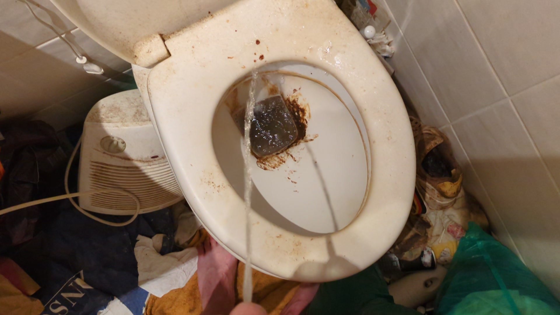 Pisstrash my filthy toilet