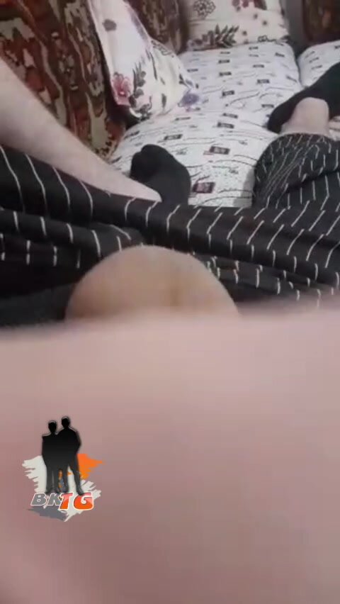 Turkish Horny Boy is Wanking on Bed