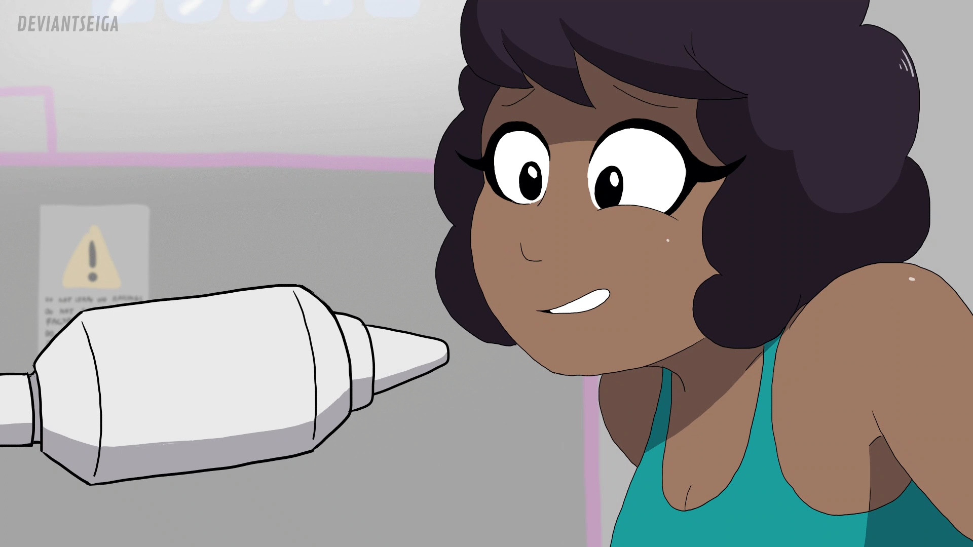 Working in a donut factory full animation