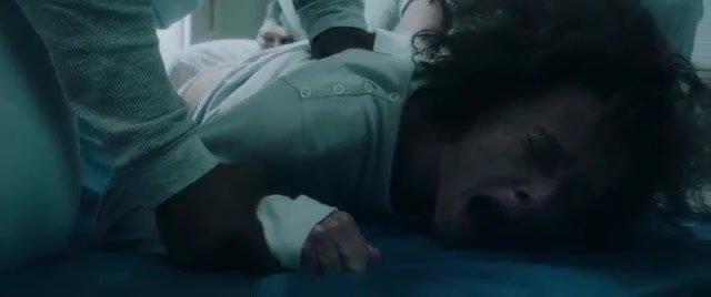 Butt injection scene in mental hospital