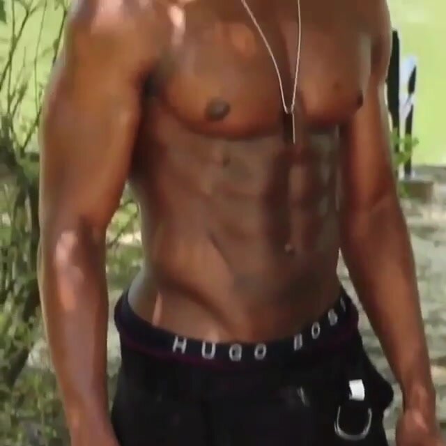 Young black muscle - video 2