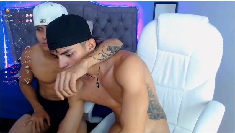 two sexy gay latino twink on cam 17